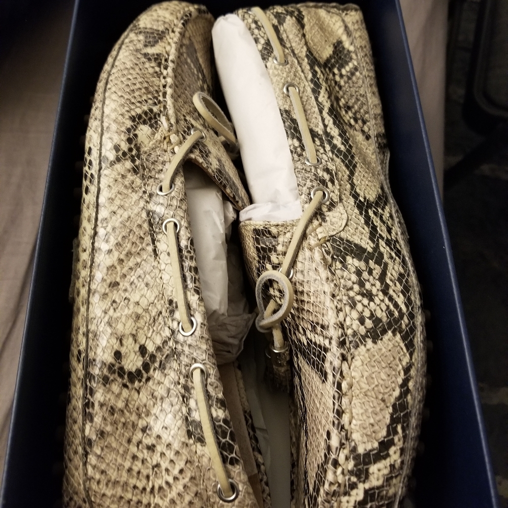 New Cole Haan Grant Women's Snake Print Loafer, size10